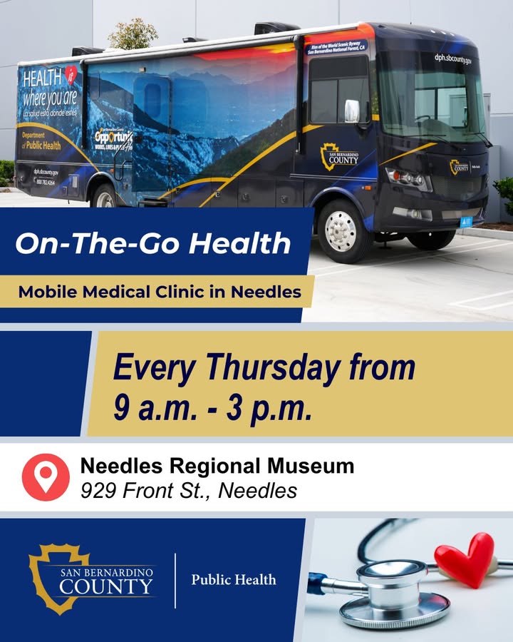 San Bernardino County Department of Public Health tweet media