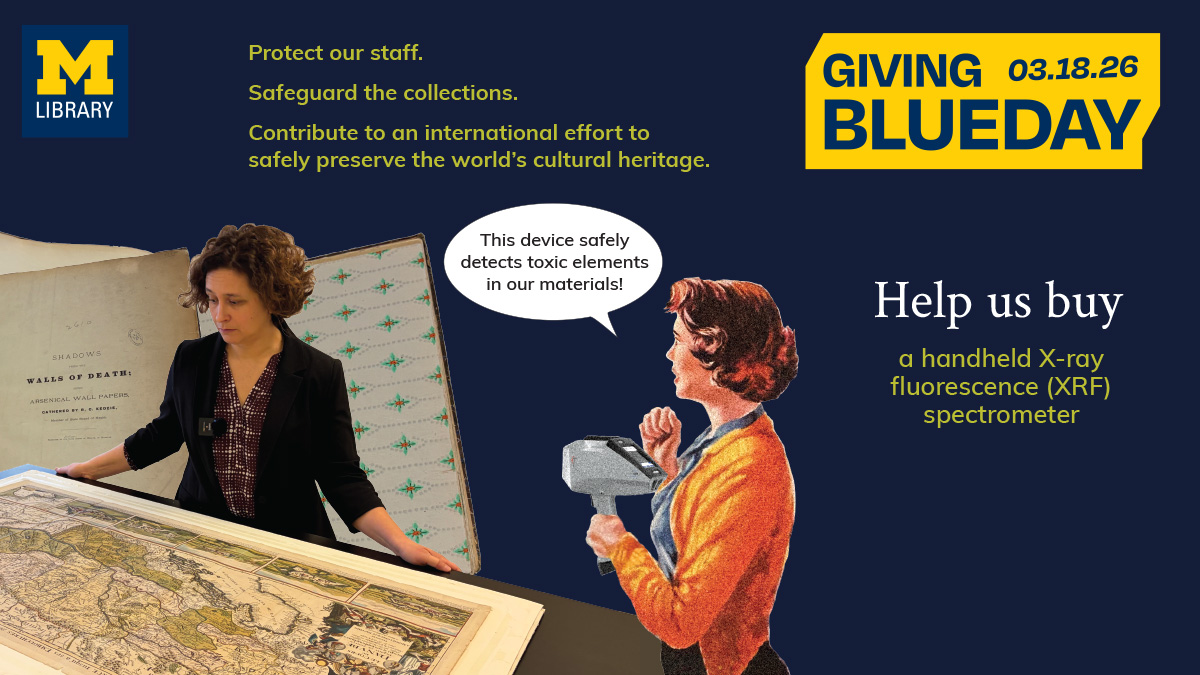 University of Michigan Library tweet media