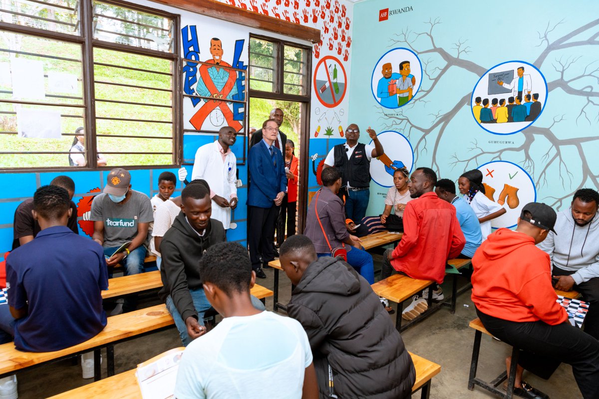 AHF Rwanda tweet media