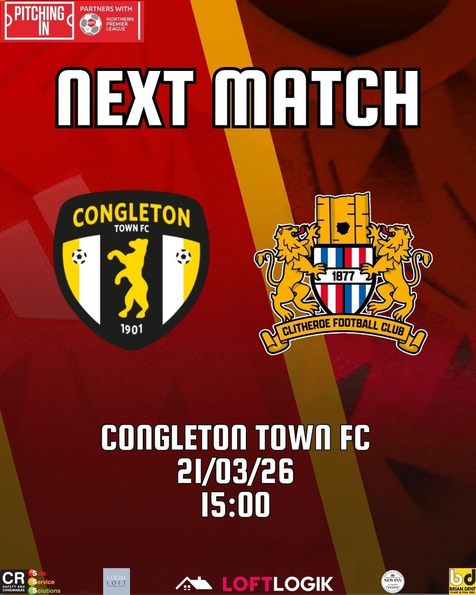Clitheroe FC tweet media