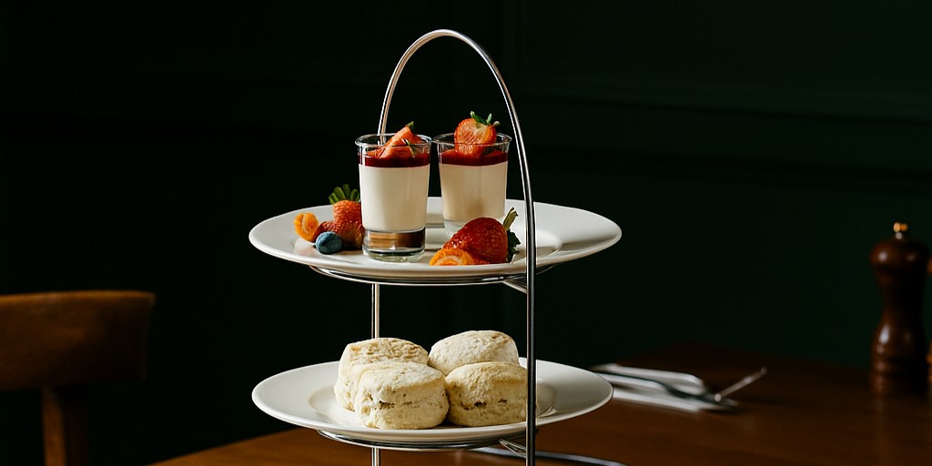 High Force Hotel and Waterfall tweet media