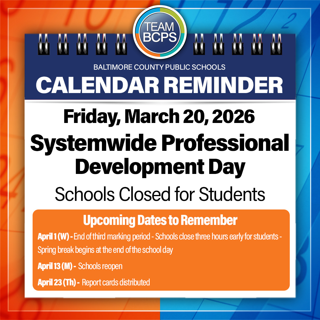 Baltimore County Public Schools tweet media