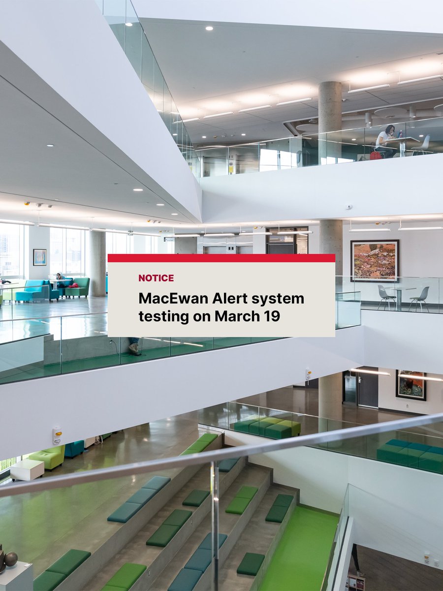 MacEwan University tweet media