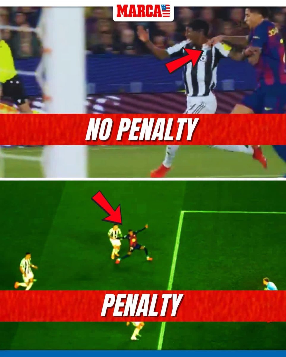 UthmanOfFCT's tweet image. Barcelona daylight robbery,  first frame not a penalty but the second frame was?

Should football be now base on home advantage? Where is the fairness pls 🤦‍♀️

#BARNEW #FCBNEW