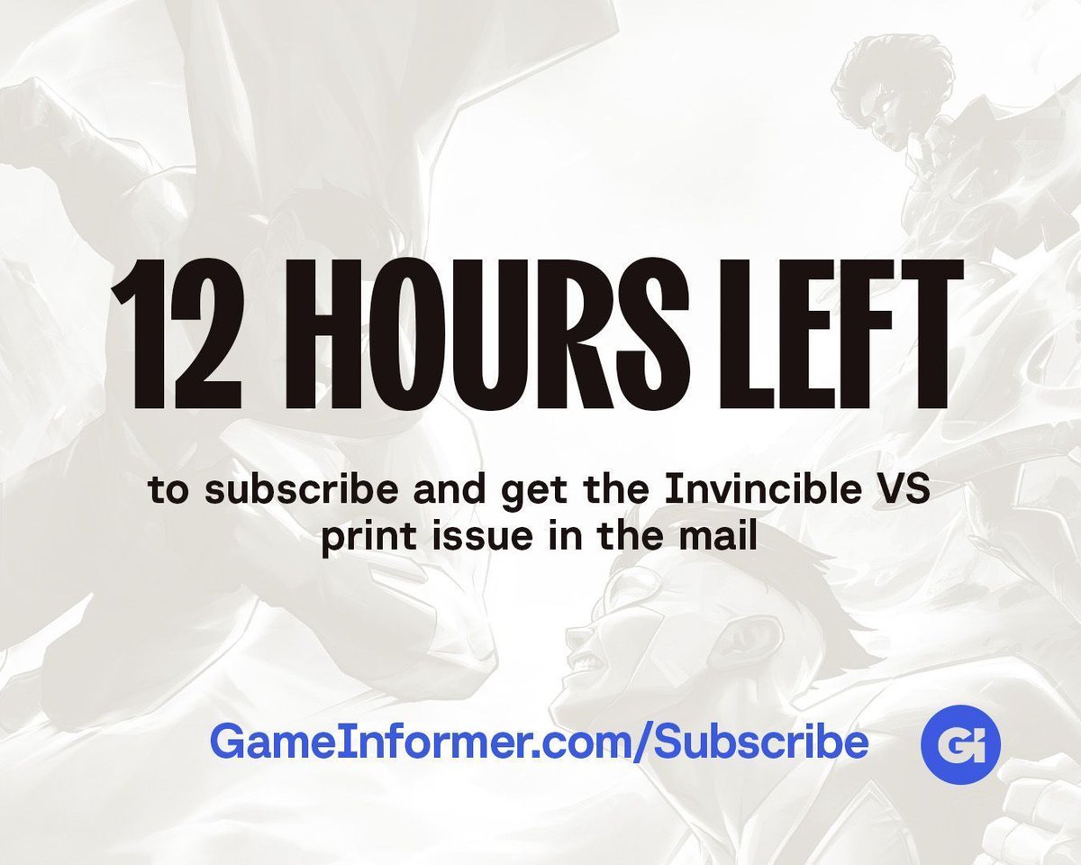 Game Informer tweet media