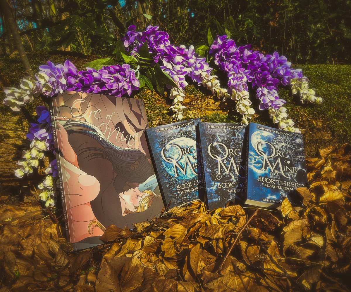 OrcofMine's tweet photo. Had a little photoshoot with my book 💕🤰🏼🧌 #comic #webtoon #monsterromance #indiecomics #comicbook https://t.co/G8ydUgbUUw