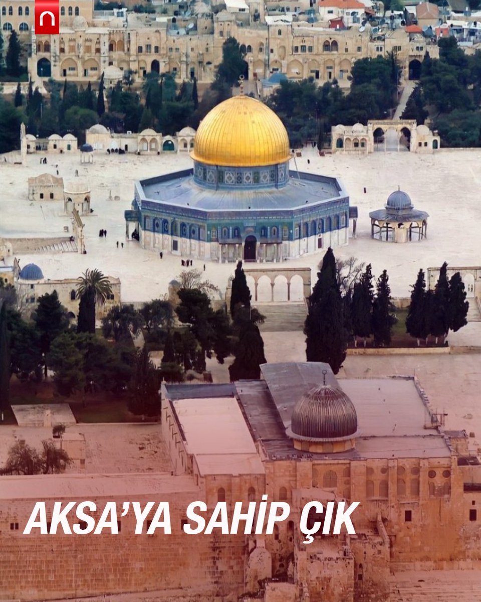 Ümmet uyuma, Mescid-i Aksa’yı unutma! 
#AksayaSahipÇık #OpenAqsa