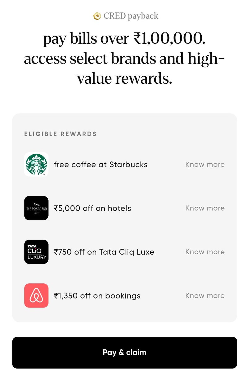pointperkspicks's tweet image. CRED credit card bill payment offers

#ccgeek