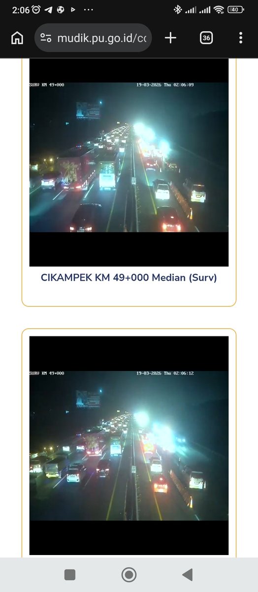 Cikampek jam 2 pagi 😅😅😅