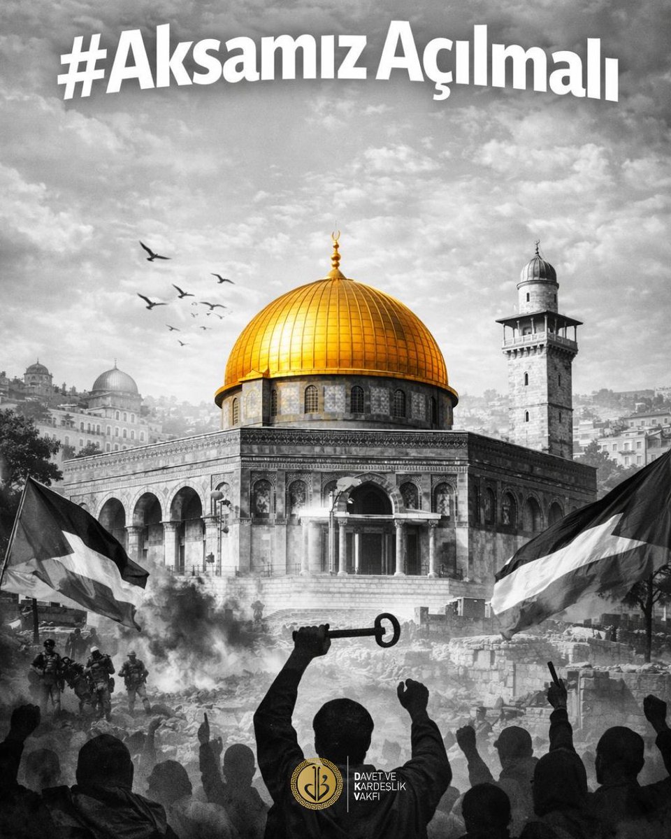 Bu kapılar sadece taştan değil, ümmetin onurundandır. Onurumuza sahip çıkıyoruz!  #AksamızAçılmalı
