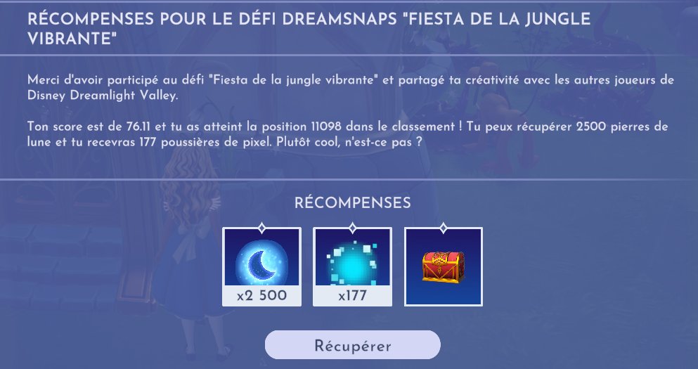 claeriel's tweet photo. ✨Vibrant Jungle Fiesta✨ #dreamsnap #DDLV 
@DisneyDLV

Contente du résultat ! 🥰 https://t.co/z1wR0CUear