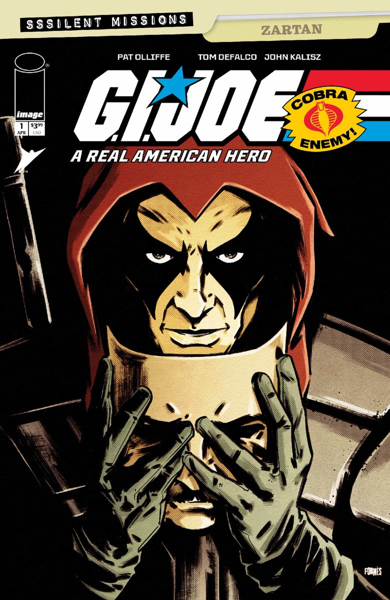 BuzzComics's tweet image. Preview de G.I. JOE: A Real American Hero Sssilent Missions – Zartan #1 par Tom DeFalco, Pat Olliffe et John Kalisz chez @ImageComics / @Skybound #ImageComics #Skybound #Comics #GIJOE #GIJOEARAH #Zartan #SilentIssue buzzcomics.net/showpost.php?p…