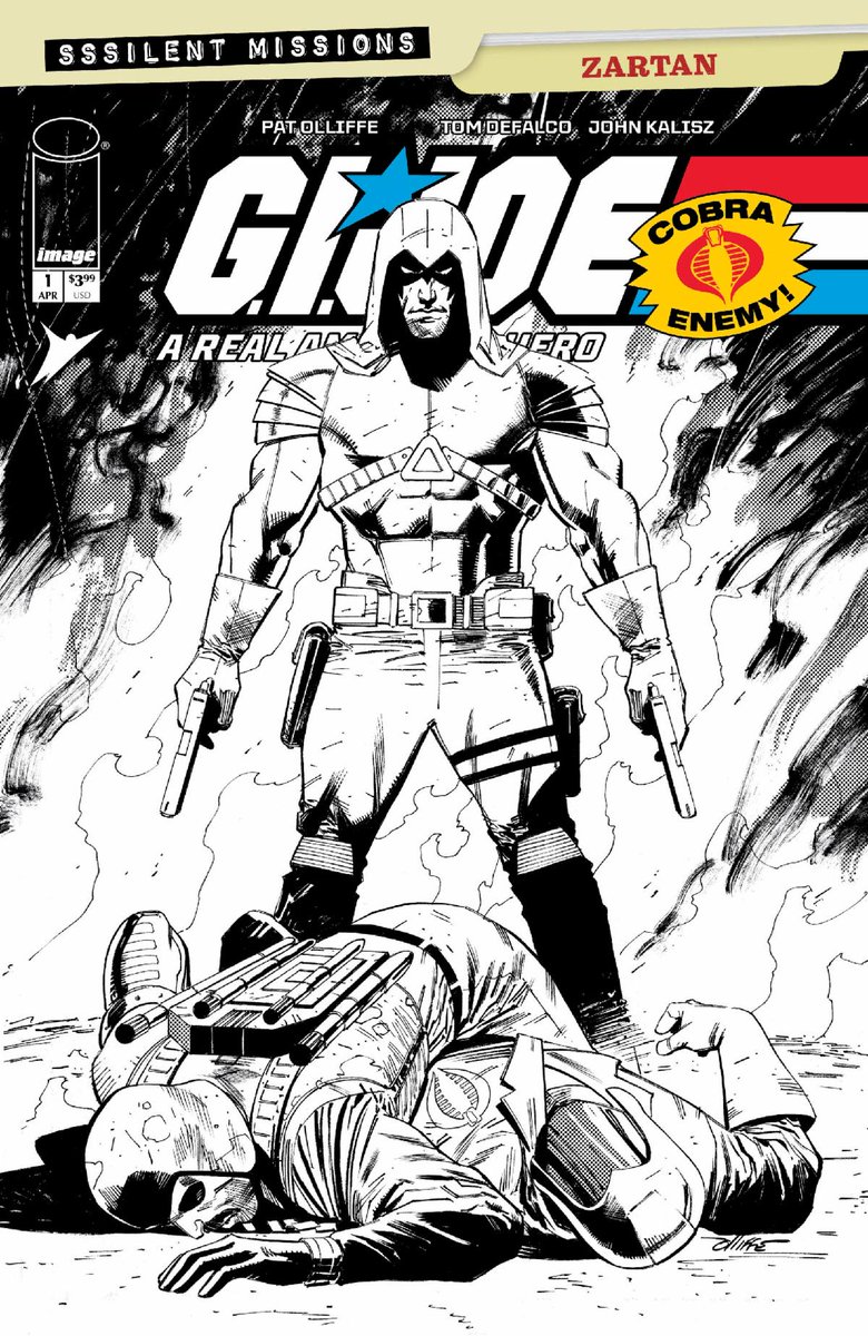 BuzzComics's tweet image. Preview de G.I. JOE: A Real American Hero Sssilent Missions – Zartan #1 par Tom DeFalco, Pat Olliffe et John Kalisz chez @ImageComics / @Skybound #ImageComics #Skybound #Comics #GIJOE #GIJOEARAH #Zartan #SilentIssue buzzcomics.net/showpost.php?p…