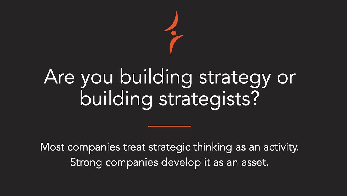 Strategic CEO tweet media