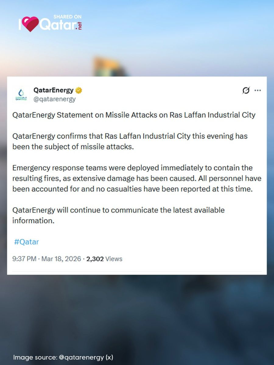 ILoveQatar - Live tweet media