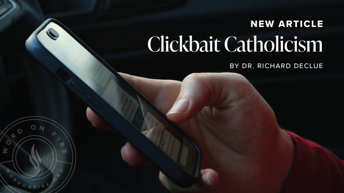 Word on Fire tweet media