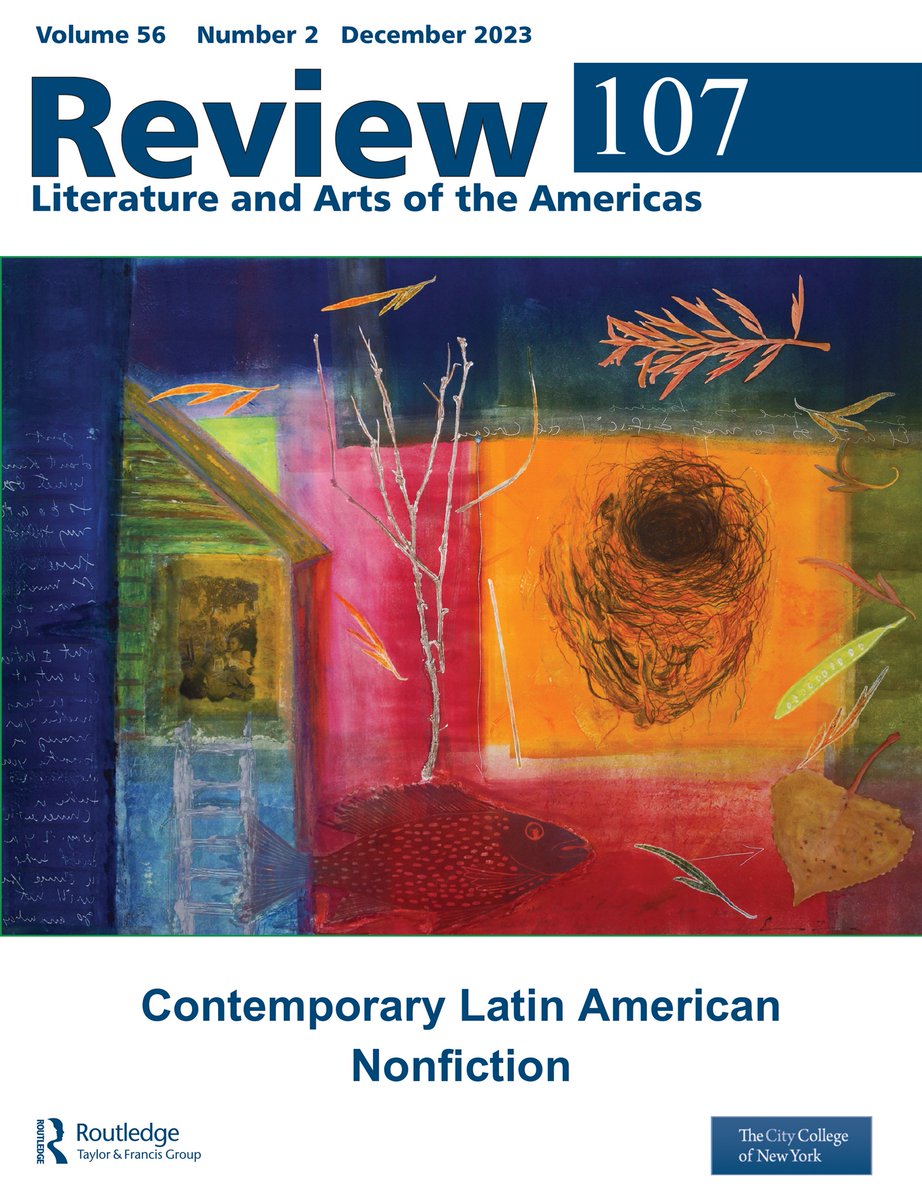 ReviewCmll's tweet photo. Look back at Carlos Burgos Jara's article "No Utopias: The Essay in Mexico and Central America" from
@ReviewCmll 's 107 (Contemporary Latin American Nonfiction): https://t.co/mbxz6WwSBU   Translated by Ezra E. Fitz

@Routledge_AS @RoutledgeLit @CCNYHumArts https://t.co/dOcQ9NGnPK