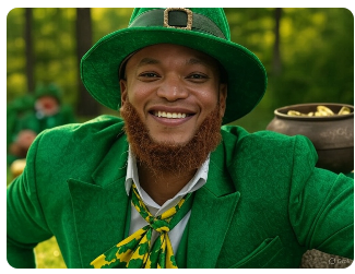 The First Black Governor sez:
Happy St. Patty's Day, and thanks for the gold used to fund my presidential run, you brain-dead suckers.