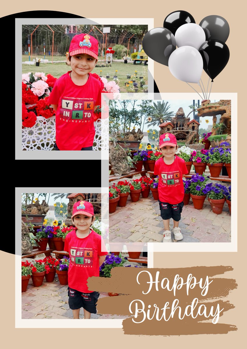 AbidHOfficial's tweet photo. Happy birthday, my brilliant grandson! You bring so much fun and laughter into our lives β Iβm so proud of the amazing young man youβre becoming. @ZohanZohaib
#Birthday #HBDZohanZohaib
#ZohanZohaib #BirthdayWishes #HappyBirthdayZohanZohaib https://t.co/HNYODXbgUF