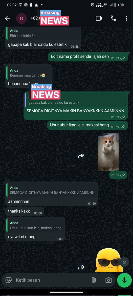 Ga nyambung tp yaudah wkwkwkkwk