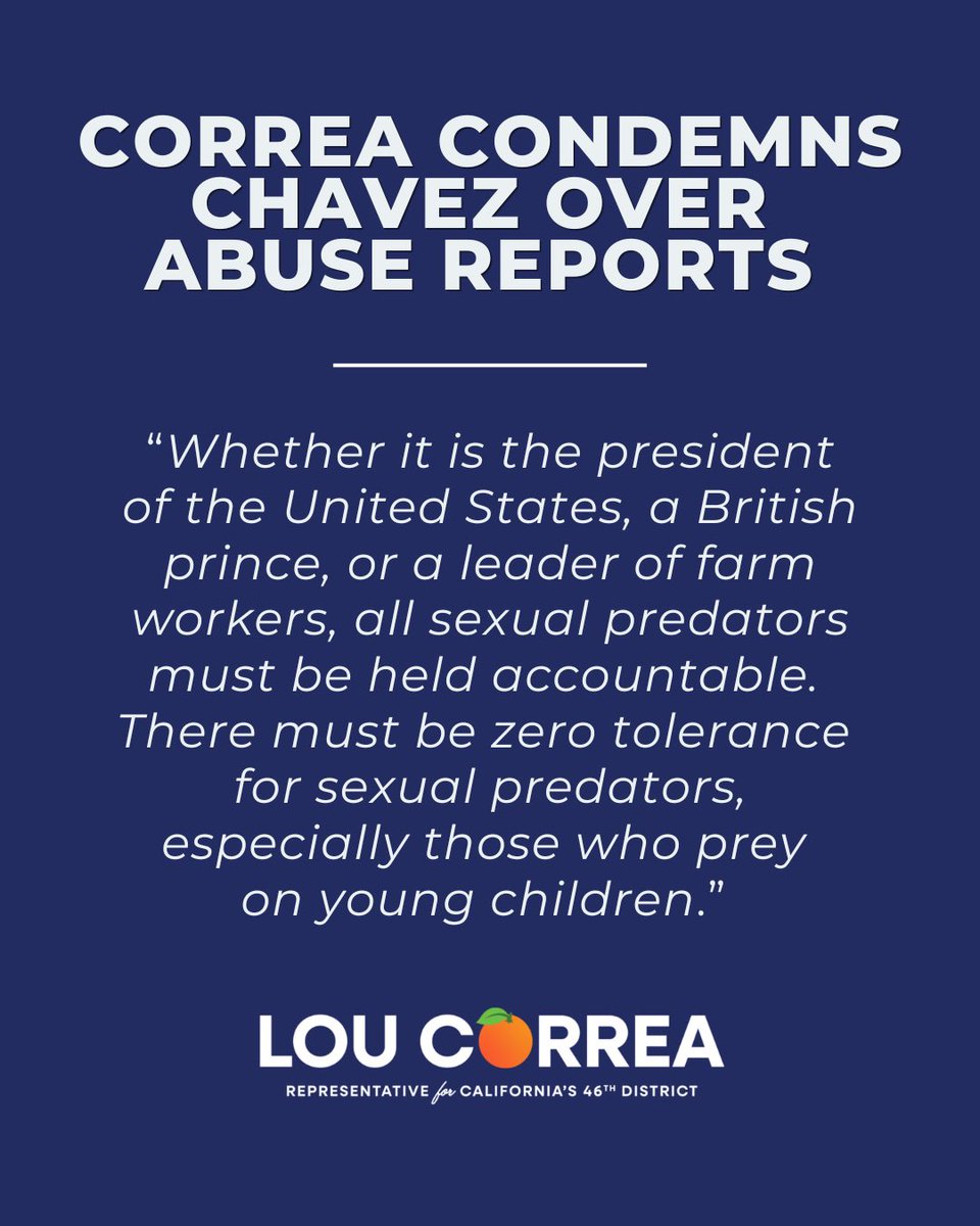 Rep. Lou Correa tweet media
