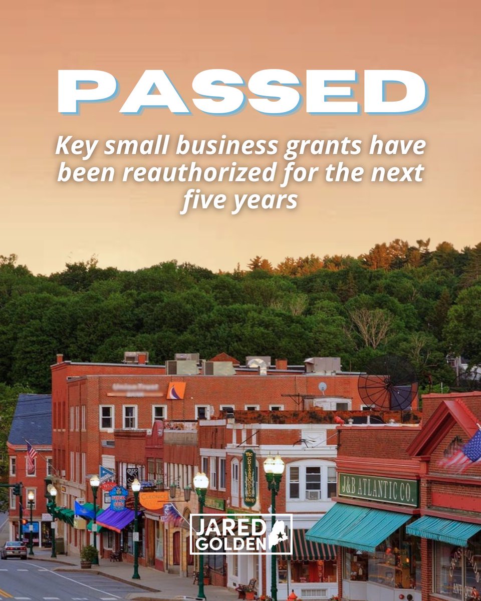 Congressman Jared Golden tweet media