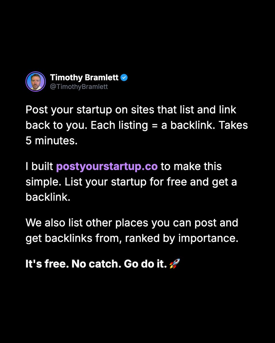 Timothy Bramlett tweet media