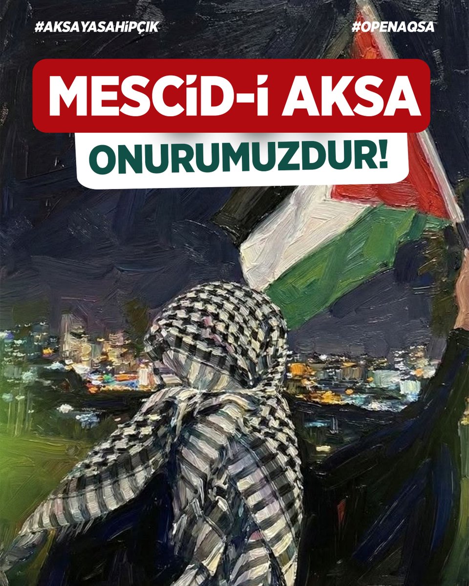 mfsbilgitr's tweet photo. Mescidi Aksa Onurumuzdur!

#AksayaSahipÇık #OpenAqsa https://t.co/n2V2sSVtyQ