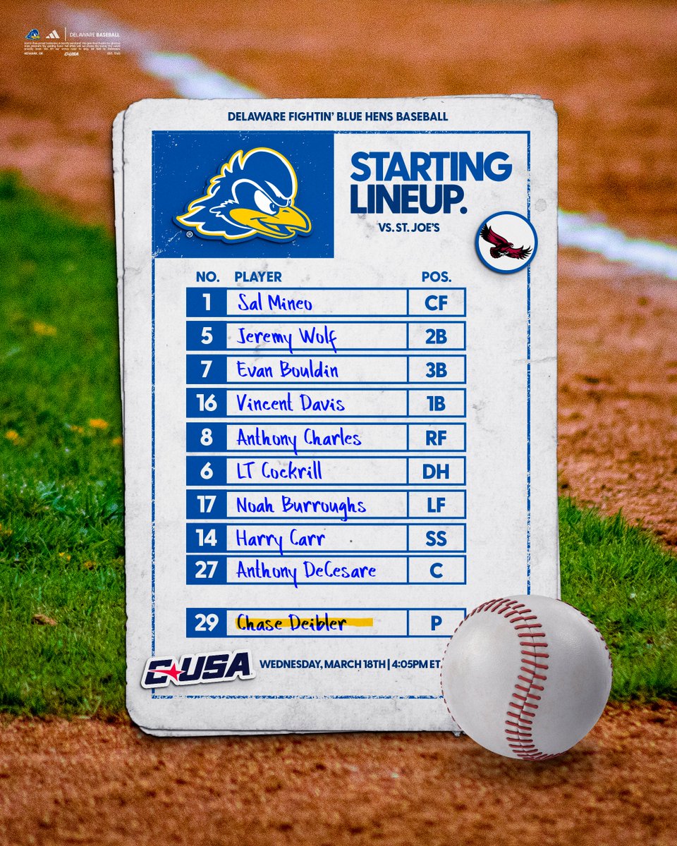 Delaware Baseball tweet media