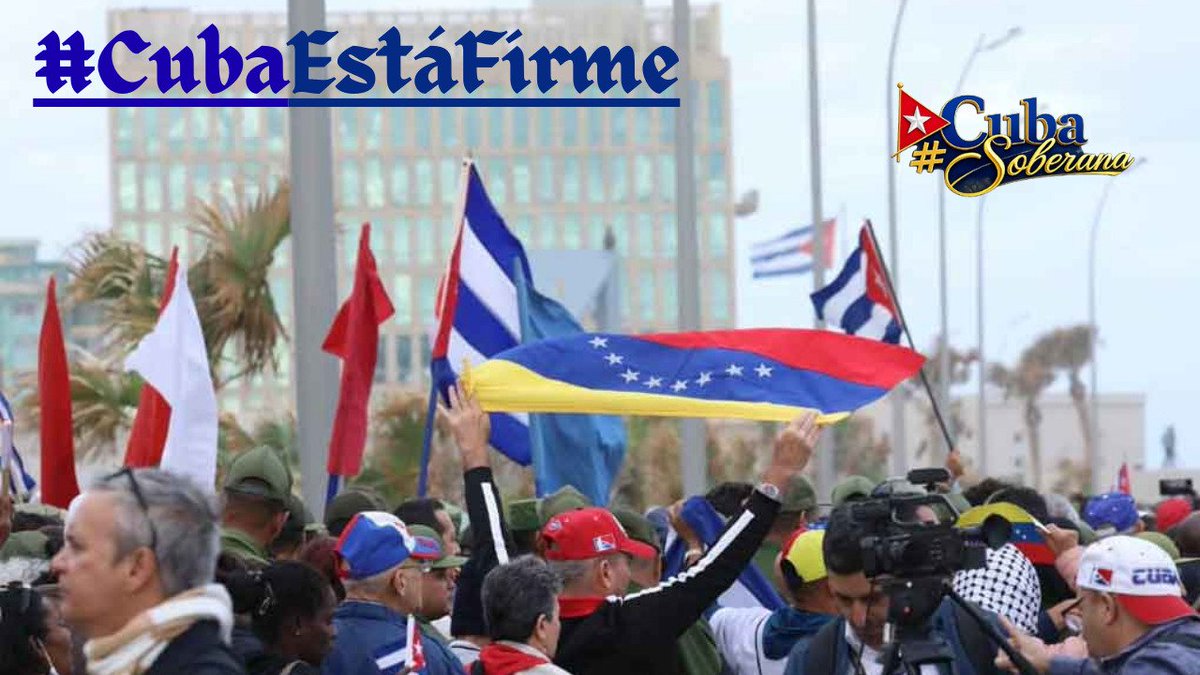 <a href="/DiazCanelB/">Miguel Díaz-Canel Bermúdez</a> Me sumo al rechazo de la decisión unilateral y servil del gobierno de #CostaRica al servicio del imperio yanqui, aquí estamos y estaremos #CubaEstáFirme
