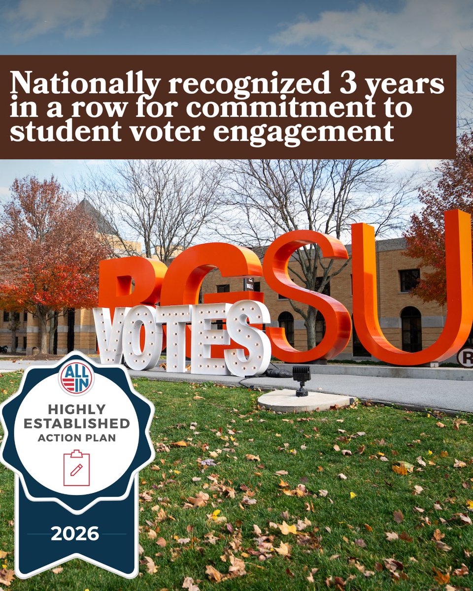 Bowling Green State University tweet media