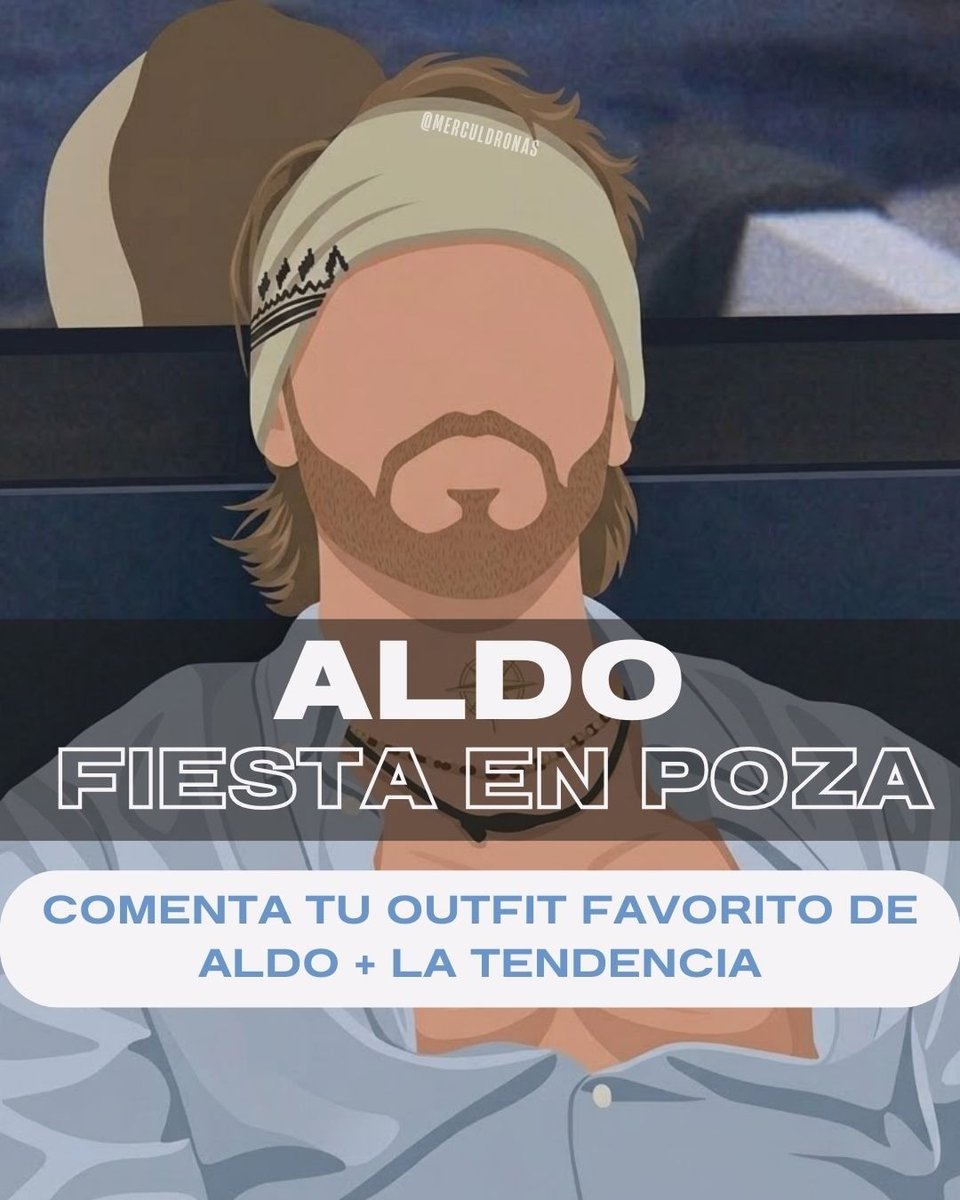 DINÁMICA DE ACTIVACIÓN 

Sabemos que el güero tiene unos looks pero si bien bonitos, comenta tu favorito + la frase👇🏻

 ALDO FIESTA EN POZA

Publica la foto y una frase bien viral 

#aldotdnworld #aldodenigris #aldotdenigris
