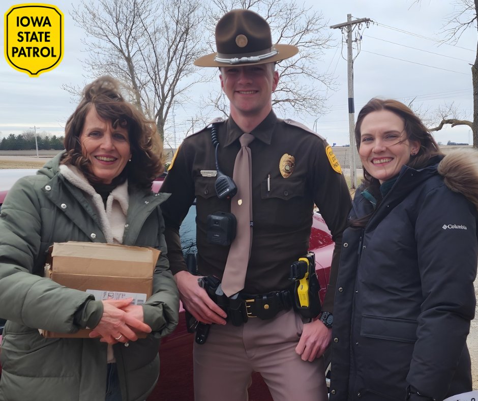 Iowa State Patrol tweet media