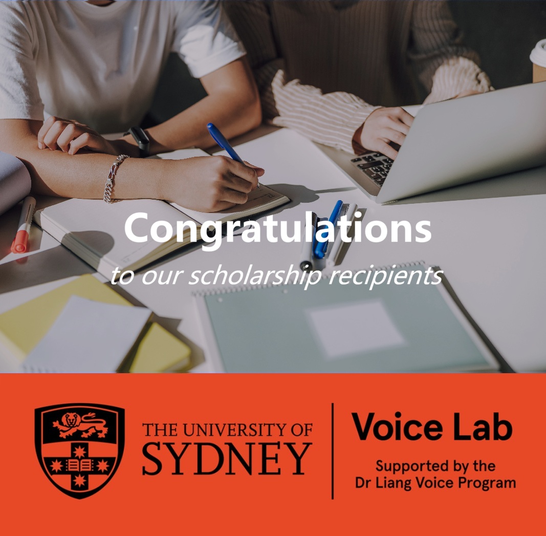 The University of Sydney Voice Lab tweet media
