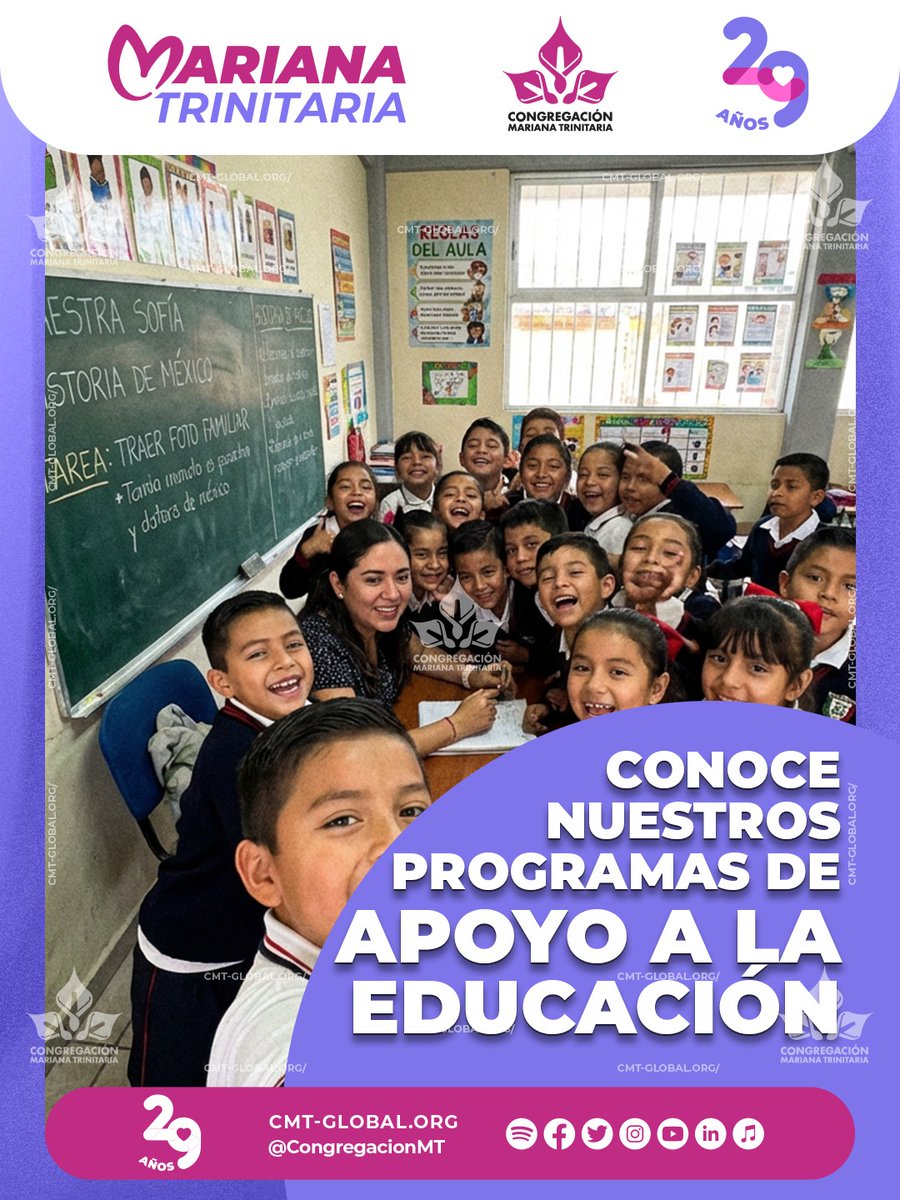 ¿Sabías que el futuro de #México se escribe hoy en las aulas? 📝✨ En #CMT creemos que la educación es la herramienta más poderosa para transformar comunidades. Acompañamos a los más pequeños en su camino al éxito con programas que fortalecen su aprendizaje. 🎓