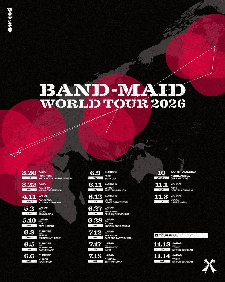 BAND-MAID #bandmaid tweet media