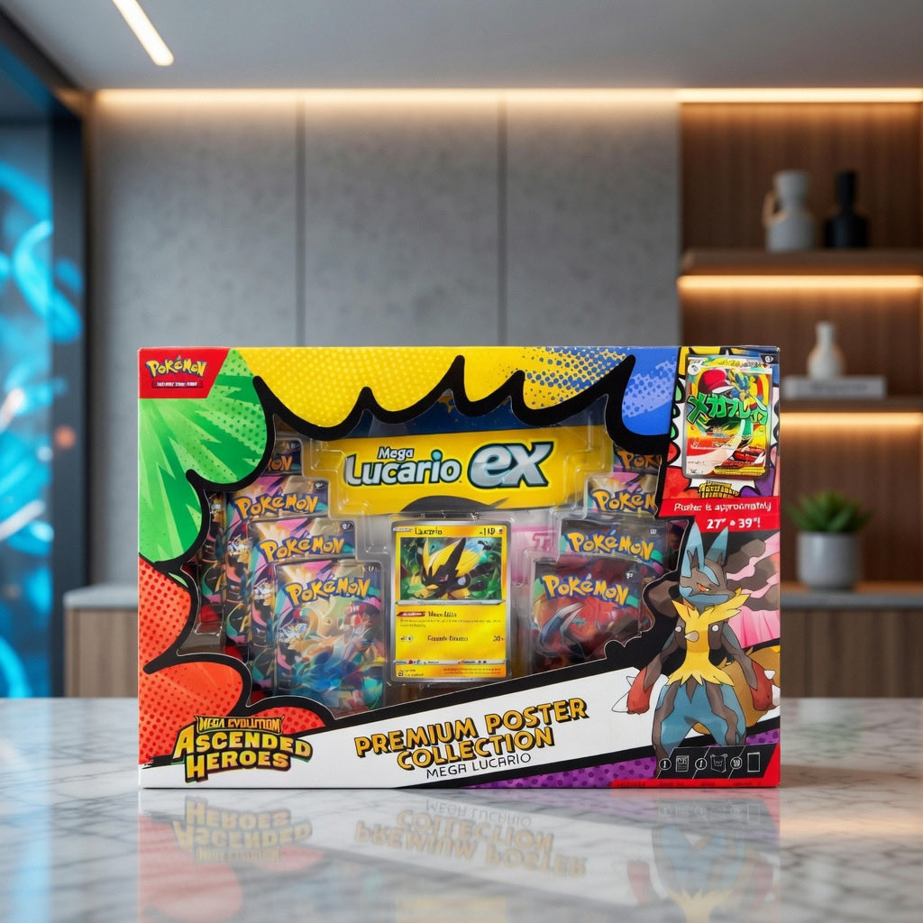 PKMonzone's tweet photo. 🚨 THIS COULD GO FAST 🚨

Ascended Heroes Premium Poster & Deluxe Pin Collections are expected to drop TONIGHT at 9PM ET on Walmart 👀🔥

If you’ve been watching recent Pokémon drops… you already know these won’t sit.

⚡ Poster Collection: https://t.co/mqHFLj15o4
⚡ Pin Collection: https://t.co/YuWUyxm3Nc

No Walmart+ needed. Limit 5… but don’t expect that to matter once checkout traffic hits.

Prices update right when it goes live be ready BEFORE 9PM, not at 9PM.

Miss it = resale prices tomorrow. Simple.

Bookmark this & turn on notifications we’ll ping the SECOND it’s live 🔔

#Pokemon #PokemonTCG #ad