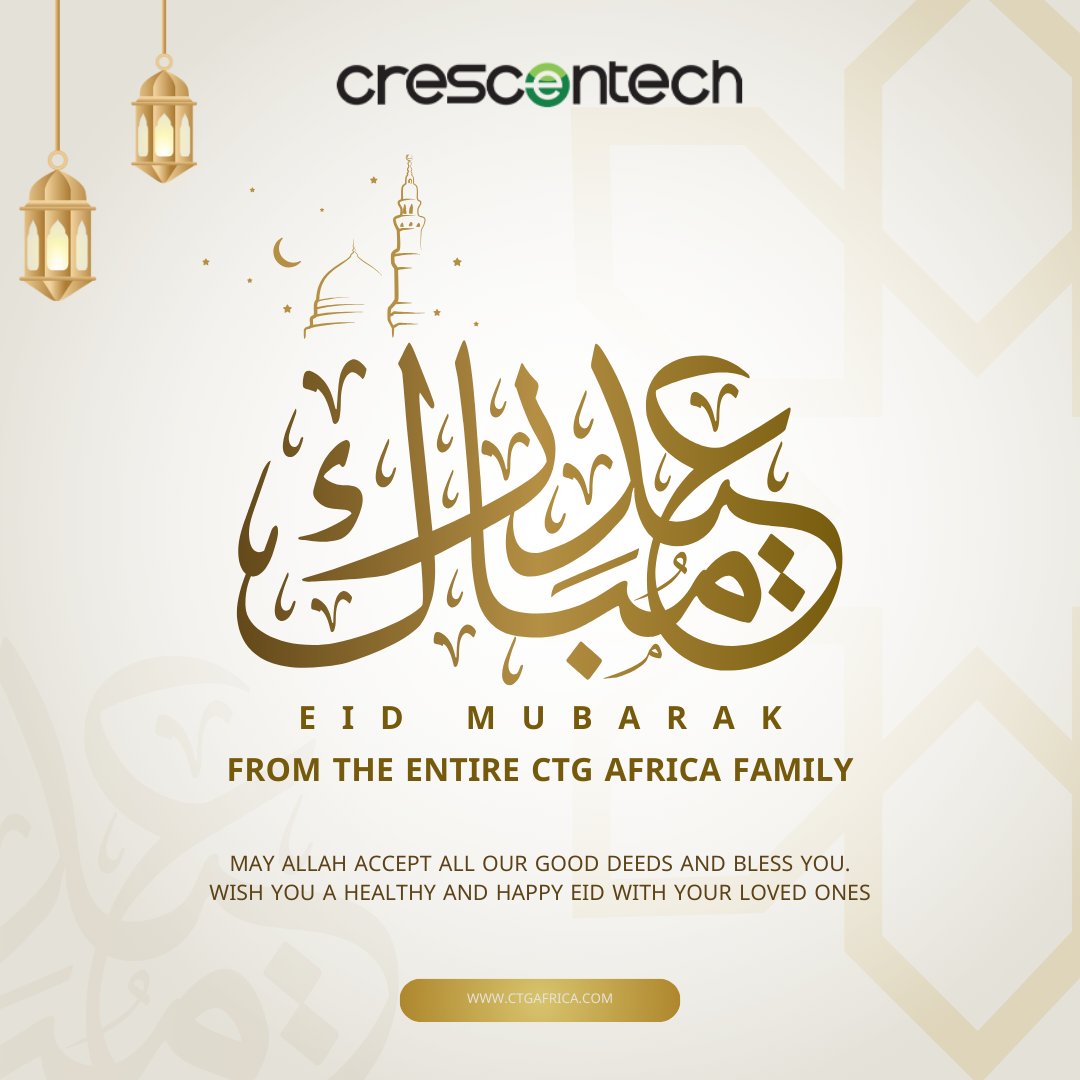 From all of us at Crescent Tech Group, we wish you an Eid Mubarak, may Allah shower you with peace, success, and happiness, filling your days with gratitude and purpose.