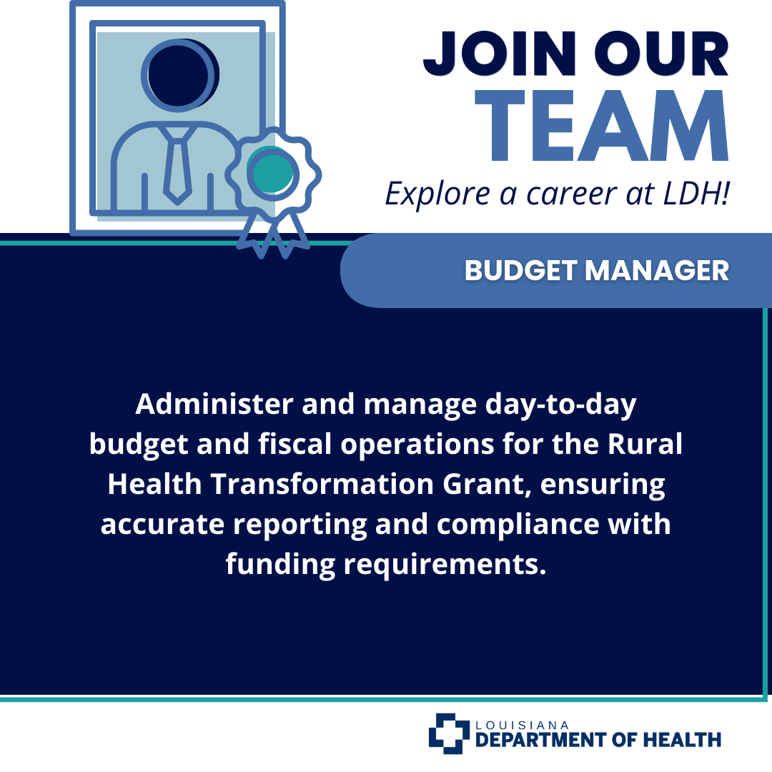 Louisiana Department of Health tweet media