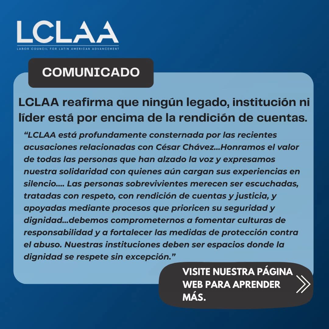 LCLAA tweet media