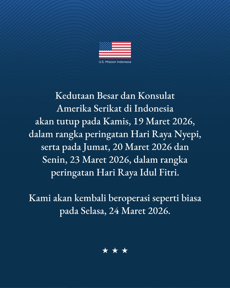 U.S. Embassy Jakarta tweet media