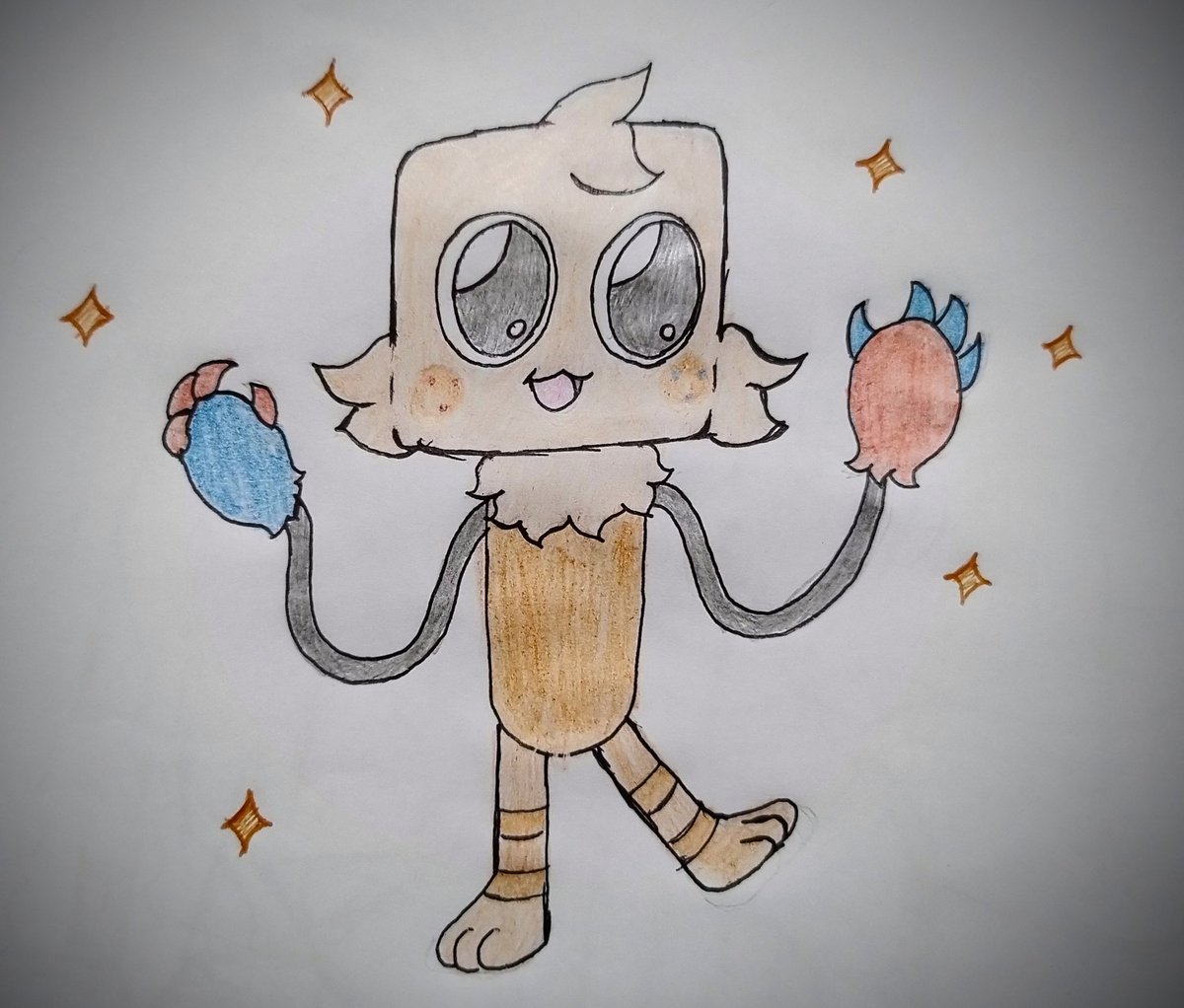 Desenhei o Goob de Dandy's World :3
Acho ele um bebezinho 🥺😭♥️

Aliás, oii... Haha... Há quanto tempo hein... 😅
(*Volto pra minha caverna pra hibernar até abril*) 🛌

#DandysWorld #Fanart