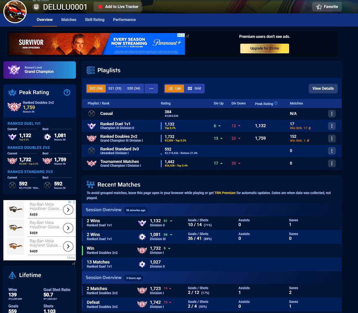 BotTrackerRL's tweet image. 🚨 Rocket League Bot Report
@RocketLeague @RLEsports @PsyonixStudios

Suspected bot: DELULU0001

Please review this account — exhibiting consistent automated behavior in ranked matches.
#RocketLeague #BotReport