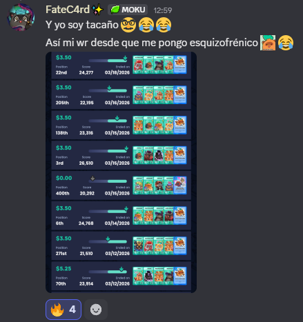 ⚡️ Need help in Grand Arena?

The Dojo is your place!

We'll help you prepare for contests and use the available community tools to your advantage.

⛩️ Join Now:
fantasy.grandarena.gg/clubs/join/dojo