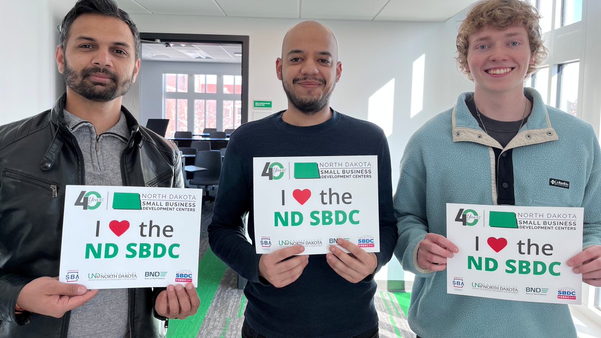 ND SBDC tweet media