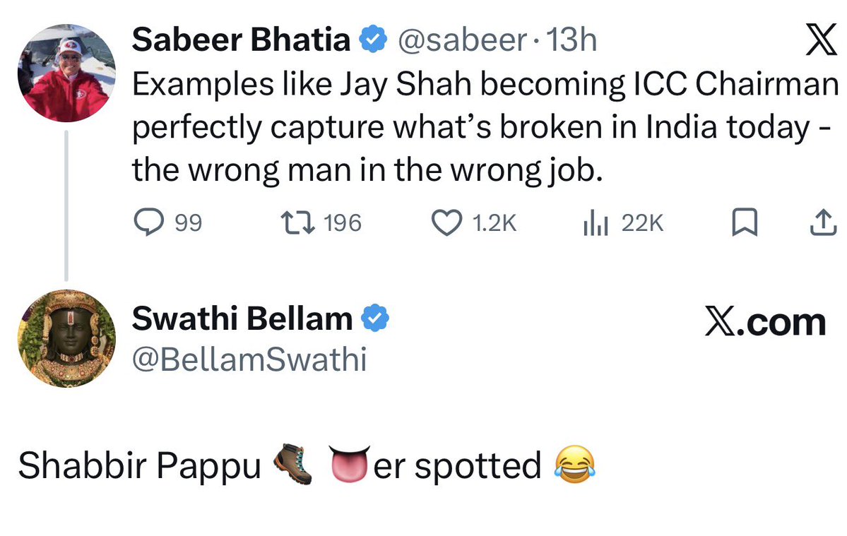 Swathi Bellam tweet media