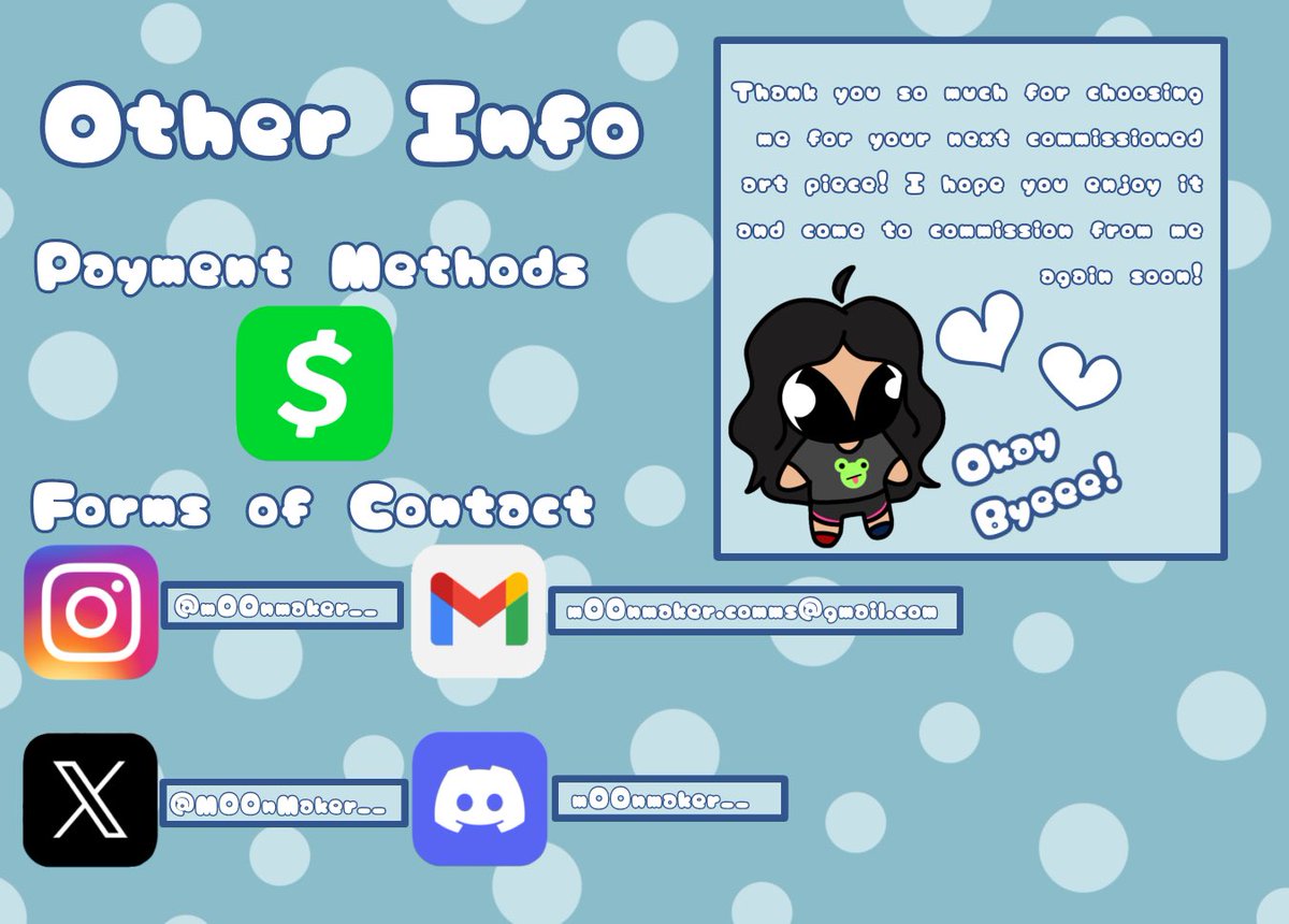 Guess who’s back with THE SAME POST (I fixed some stuff again lol for clearer understandings)
I’ve got more art cooking and my comms are obvs open so uhm, same time next week?
#commission #commsopen