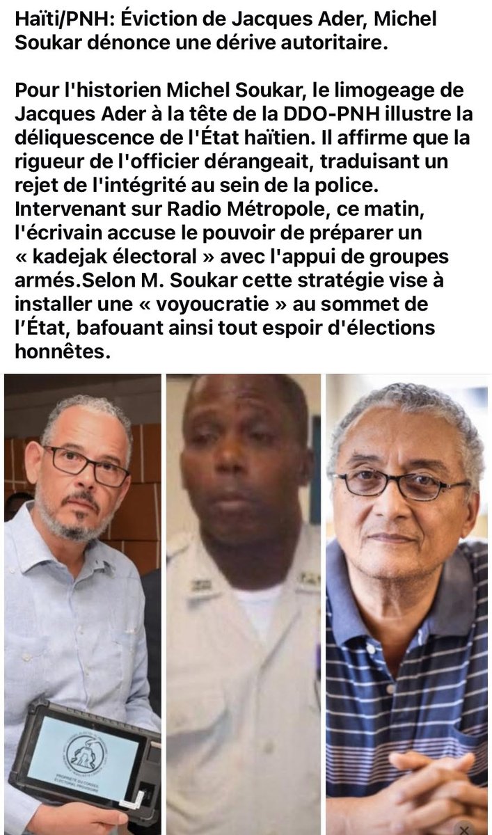 Émancipation FM (90.7) PauP, Haiti tweet media