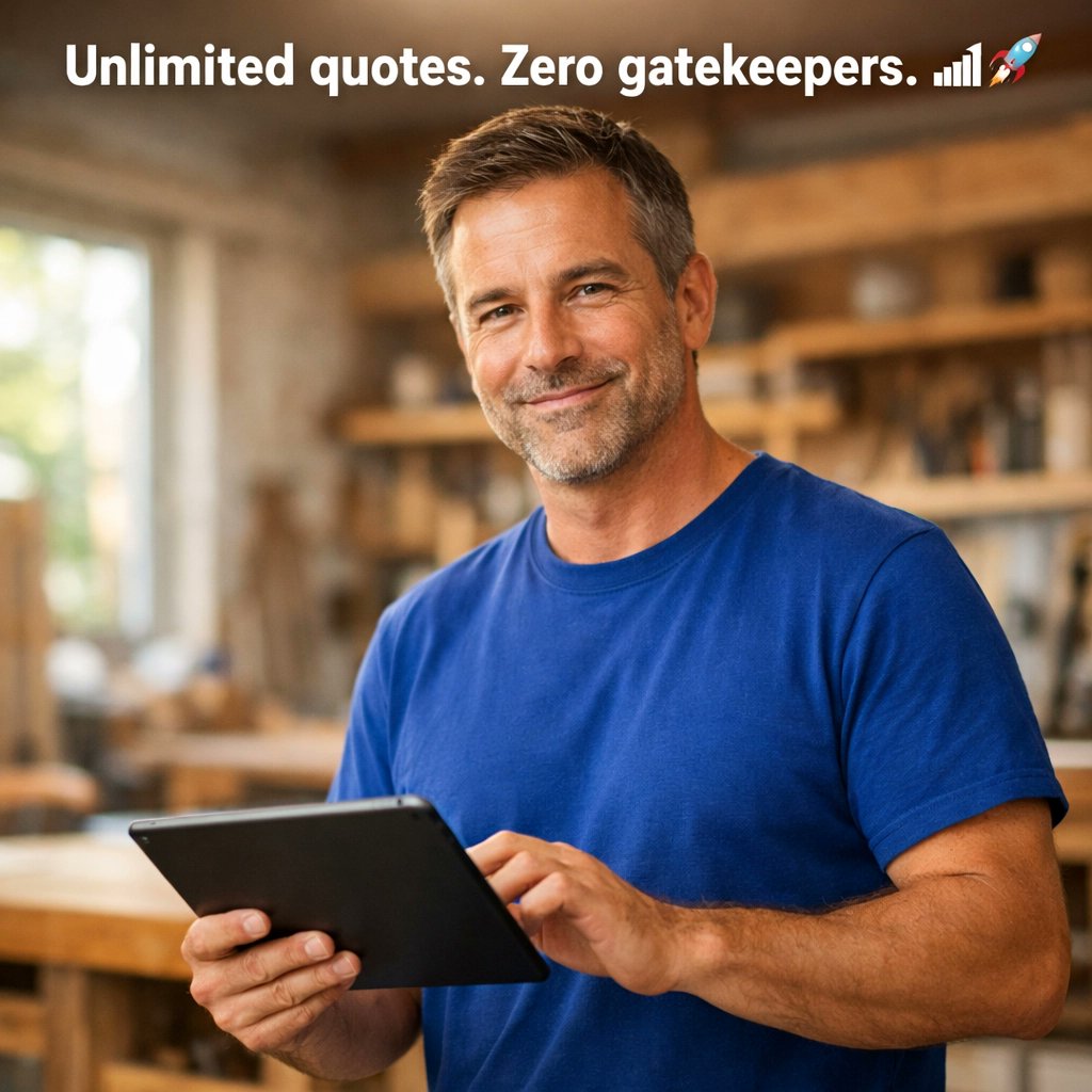 tradesnode's tweet photo. Stop paying just to talk to your leads. TradesNode offers unlimited quotes and chats so you can grow your local business without the extra tax. Simply. Safely. Locally. 🛠️✨ #SmallBiz #Entrepreneur #TradesNode #NoBarriers https://t.co/9sOuXDRN0q