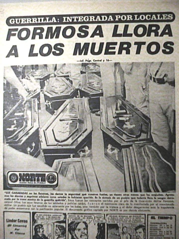Cómo llegamos al 24 de marzo?
Grupos paramilitares ERP, Montoneros..., se alzaron en armas para tomar el poder y convertir a nuestro país en "La Patria Socialista".
.Ataque a RIM Nº 29, Formosa (05/10/1975)

GOBIERNO DEMOCRÁTICO DE ISABEL DE PERÓN!!